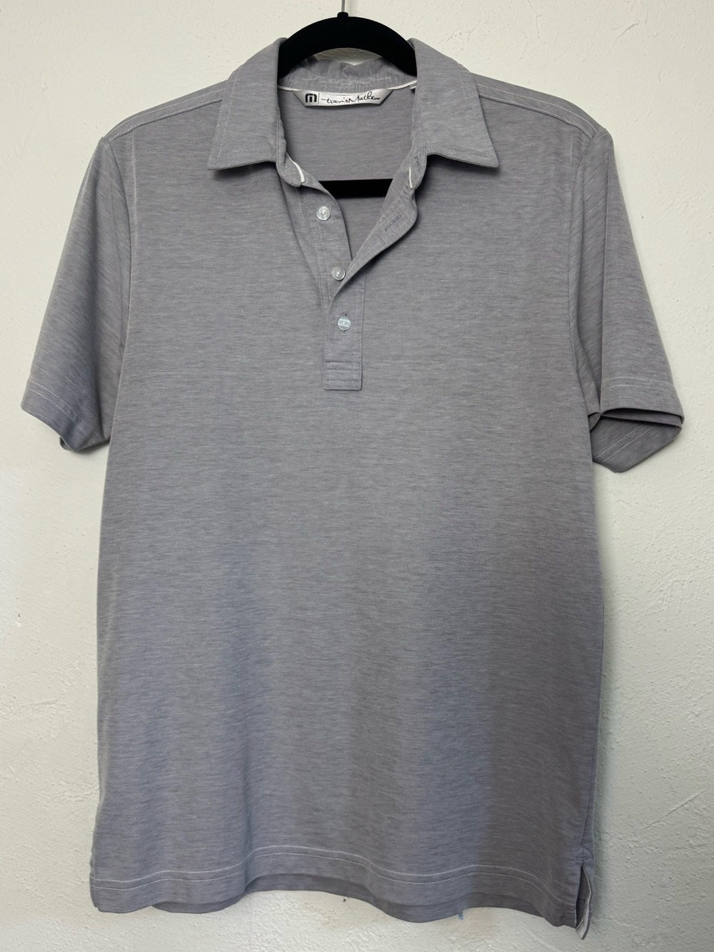 Travis Mathew Heather Gray Polo